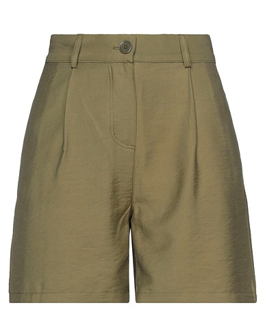 PINKO Shorts et Bermudas Vert militaire 92% Viscose, 8% Polyamide