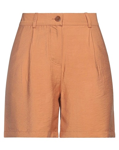 PINKO Shorts & Bermuda Camel 92% Viscose, 8% Polyamide