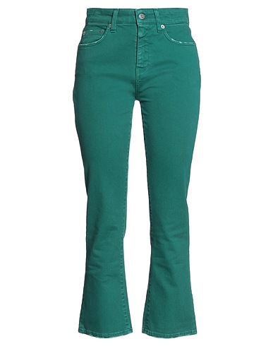 DEPARTMENT 5 Pantaloni jeans Verde 98% Cotone, 2% Elastan