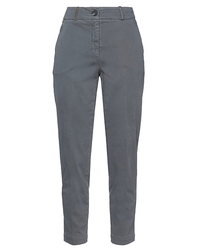 PESERICO Casual trouser Lead 98% Cotton, 2% Elastane