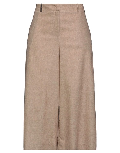 PESERICO Casual trouser Beige 90% Virgin Wool, 8% Cashmere, 2% Elastane