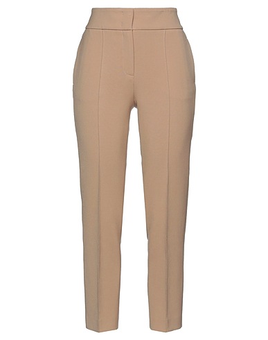 PESERICO Pantalone Sabbia 64% Poliestere, 27% Viscosa, 6% Cotone, 3% Elastan