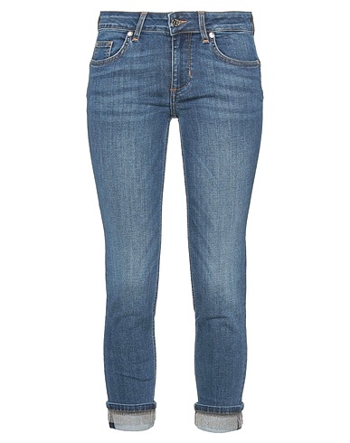LIU •JO Denim pants Blue 86% Cotton, 12% Polyester, 2% Elastane