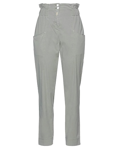 ELISA CAVALETTI by DANIELA DALLAVALLE Casual trouser Sage green 64% Lyocell, 34% Cotton, 2% Elastane