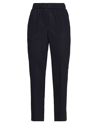 PESERICO Casual pants Midnight blue 90% Virgin Wool, 8% Cashmere, 2% Elastane