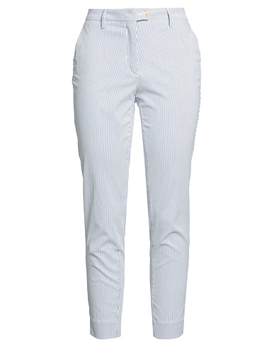 MICHAEL COAL Casual pants Blue 65% Polyester, 32% Viscose, 3% Elastane