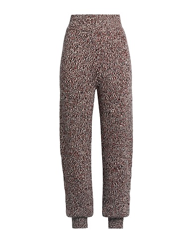 CHLOÉ Casual trouser Rust 69% Cashmere, 31% Wool, Polyamide, Elastane
