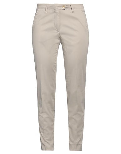 MICHAEL COAL Casual pants Light grey 98% Cotton, 2% Elastane