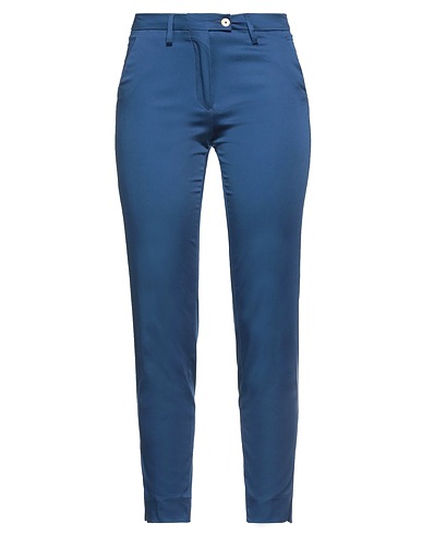 MICHAEL COAL Casual pants Navy 98% Cotton, 2% Elastane