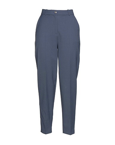 TOMMY HILFIGER Casual trouser Slate blue 53% Polyester, 43% Wool, 4% Elastane