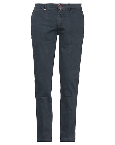 BARBATI Casual pants Midnight blue 98% Cotton, 2% Elastane