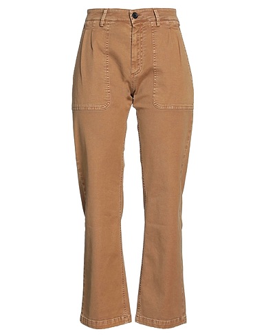 DEPARTMENT 5 Casual pants Camel 98% Cotton, 2% Elastane