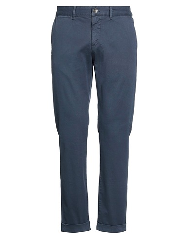 JECKERSON Casual pants Midnight blue 98% Cotton, 2% Elastane