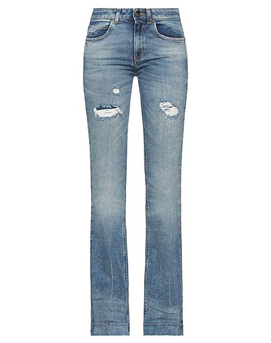 KAOS JEANS Bootcut Jeans Blue 97% Cotton, 3% Elastane