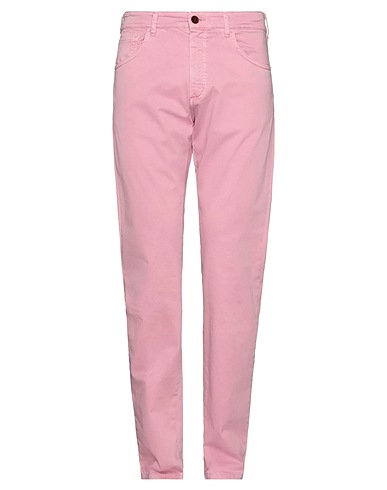 BARBOUR Casual pants Pink 98% Cotton, 2% Elastane