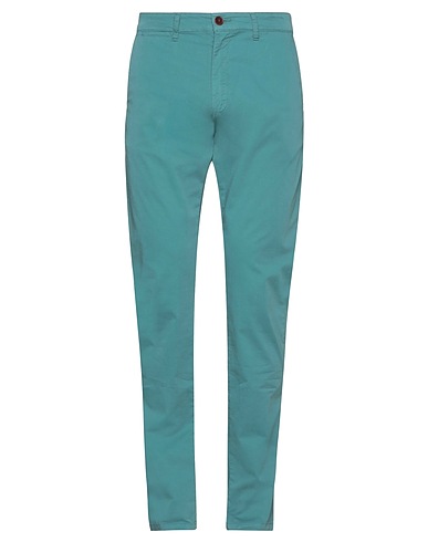 BARBOUR Pantalón Verde agua profundo 96% Algodón, 4% Elastán