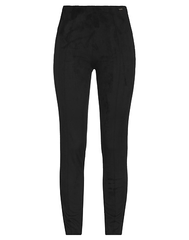GUESS Pantalone Nero 90% Poliestere, 10% Elastan