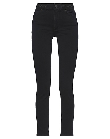 KARL LAGERFELD | Black Women‘s Denim Pants | YOOX