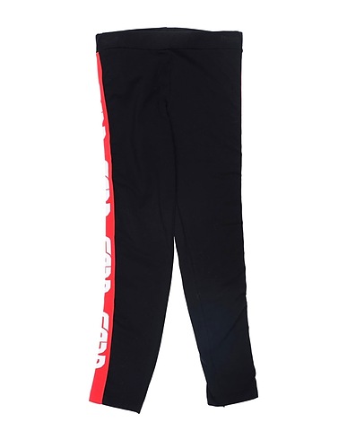 GCDS MINI Leggings Nero 90% Cotone, 10% Lycra®