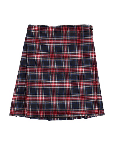 DOLCE&GABBANA Skirt Burgundy 90% Virgin Wool, 7% Polyamide, 3% Elastane
