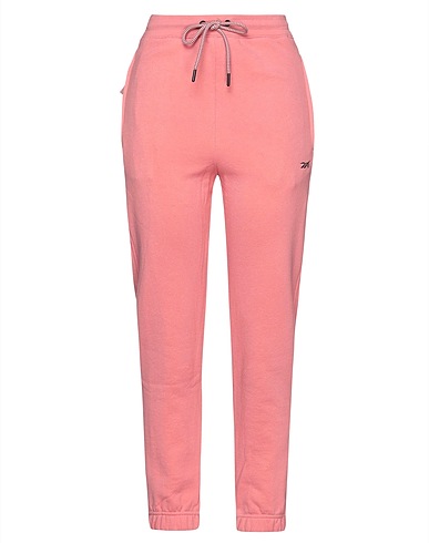 REEBOK Casual pants Antique rose 100% Cotton, Polyester, Elastane