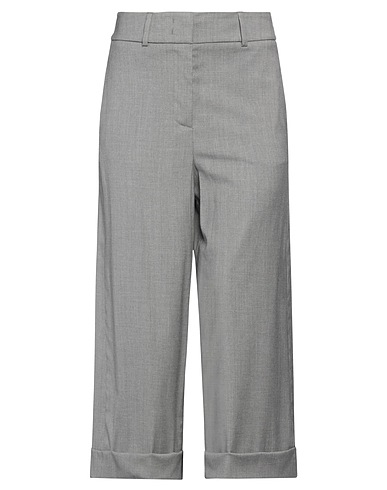 PESERICO Casual pants Grey 56% Virgin Wool, 41% Viscose, 3% Elastane