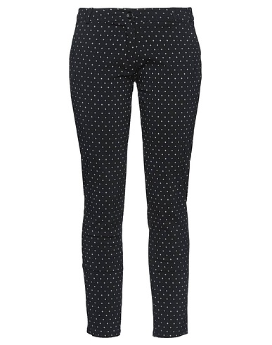 MR MASSIMO REBECCHI Casual trouser Black 65% Viscose, 30% Nylon, 5% Elastane