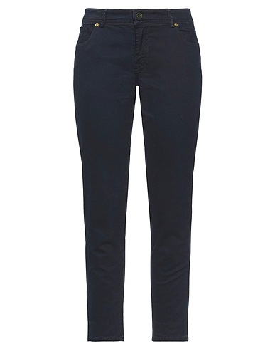 BERWICH Casual trouser Midnight blue 98% Cotton, 2% Elastane