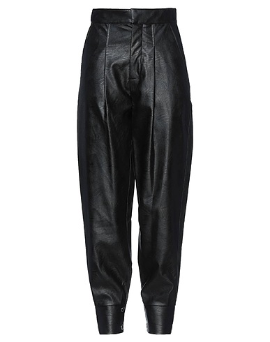 CIRCUS HOTEL Casual trouser Black 66% Polyester, 34% Viscose