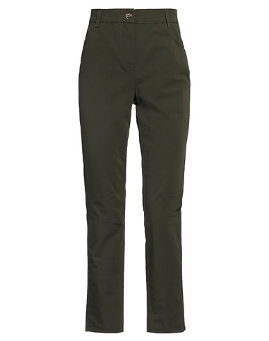 LIU •JO Casual pants Green 58% Cotton, 36% Polyester, 6% Elastane