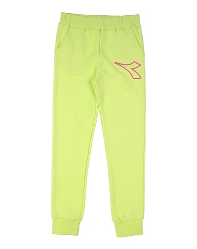 DIADORA Hosen Limettengrün 100% Baumwolle