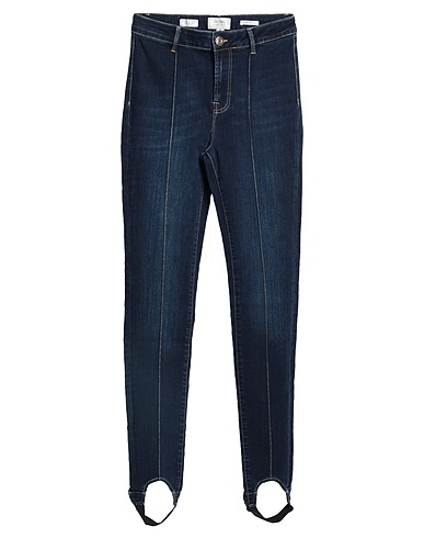 FRACOMINA Denim trousers Blue 90% Cotton, 7% Polyester, 3% Elastane