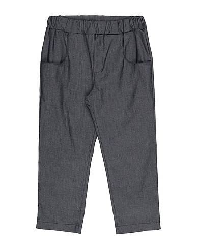 GIRO QUADRO Casual pants Lead 63% Cotton, 33% Polyester, 4% Elastic fibres