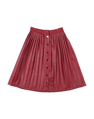 Y-CLÙ Skirt Brick red 100% Synthetic fibers