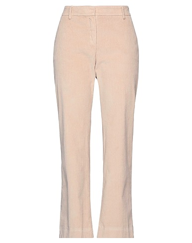 TRUE ROYAL Casual trouser Beige 98% Cotton, 2% Elastane