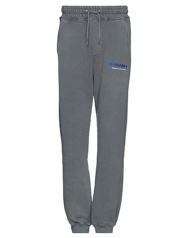 ROMANCE Casual trouser Grey 100% Cotton