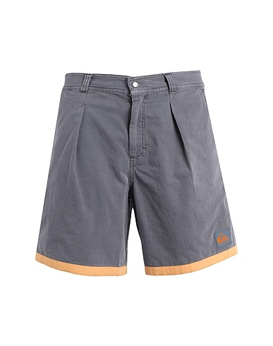 QUIKSILVER x STRANGER THINGS Activewear QS Shorts The Mike Pleated Short Grey 100% Cotton