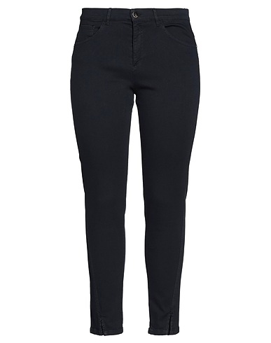 DIANA GALLESI Denim trousers Midnight blue 92% Cotton, 6% Elastomultiester, 2% Elastane