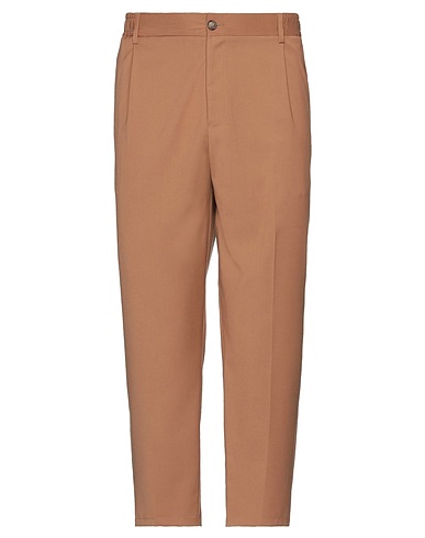 STILOSOPHY Casual pants Brown 69% Polyester, 29% Viscose, 2% Elastane