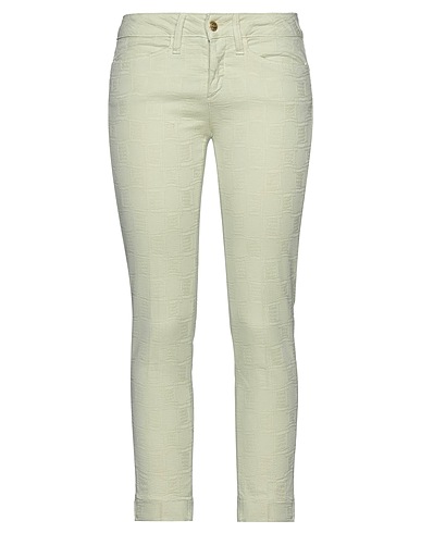 SHAFT Pantalone Verde chiaro 98% Cotone, 2% Elastan