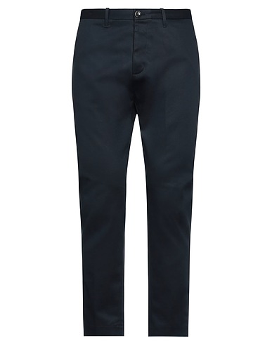 NINE IN THE MORNING Pantalone Blu notte 98% Cotone, 2% Elastan