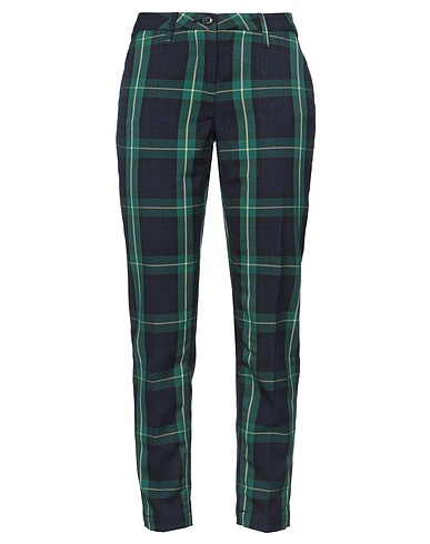 SHAFT Pantalone Verde smeraldo 60% Poliestere, 37% Viscosa, 3% Elastan