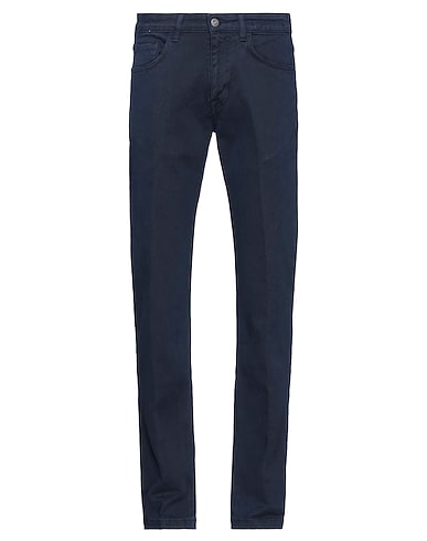 BETWOIN Pantalone Blu notte 97% Cotone, 3% Elastan