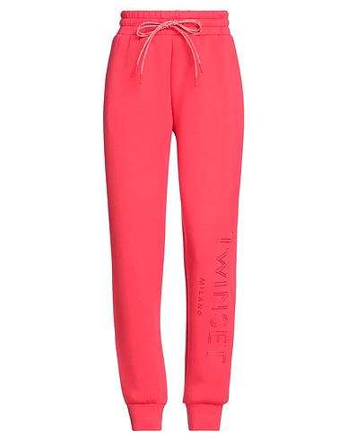 TWINSET Casual trouser Coral 75% Viscose, 16% Polyamide, 9% Elastane
