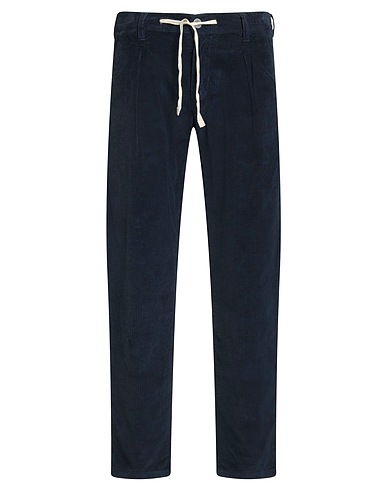 JECKERSON Casual pants Navy 98% Cotton, 2% Elastane