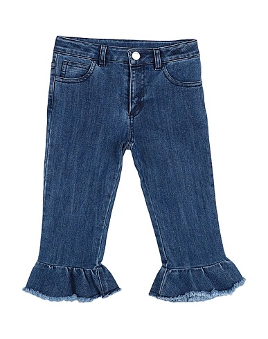 LE PETIT COCO Pantaloni jeans Blu 65% Cotone, 35% Elastomultiestere