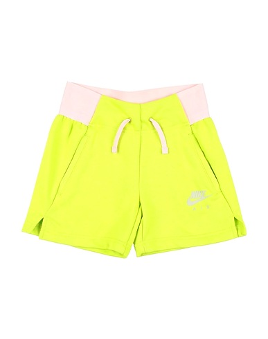 NIKE Shorts & Bermuda G NSW AIR FT 5IN SHORT Lime green 80% Cotton, 20% Polyester, Elastane