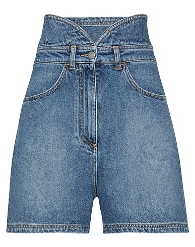 PHILOSOPHY di LORENZO SERAFINI Denim shorts Blue 100% Cotton
