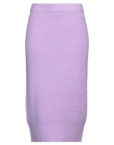 KAOS Midi skirt Lilac 36% Polyamide, 33% Acrylic, 31% Wool