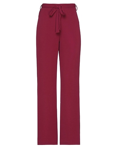 THINK Pantalone Bordeaux 100% Poliestere